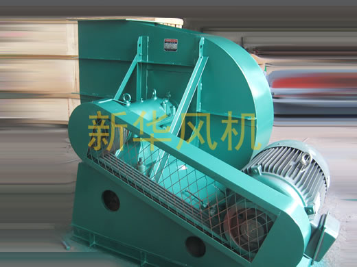 Material conveying fan